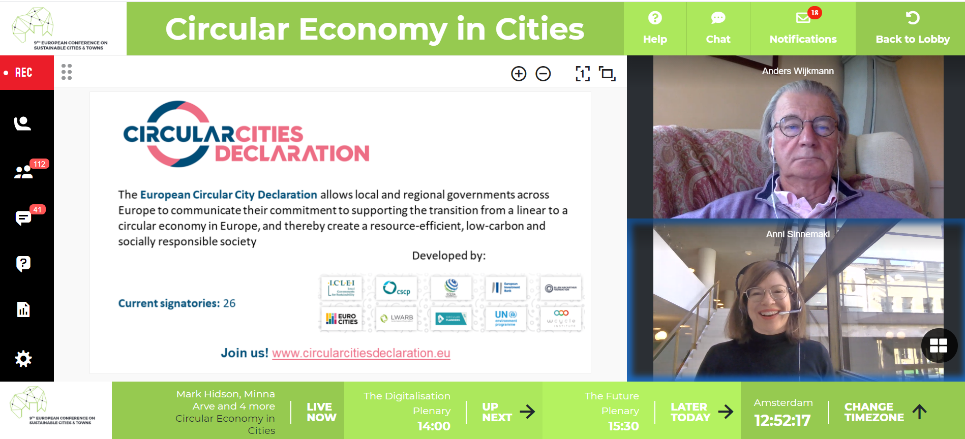 Major Cities sign European Circular Cities Declaration